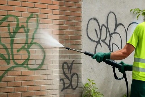 Graffiti Removal from Masonry